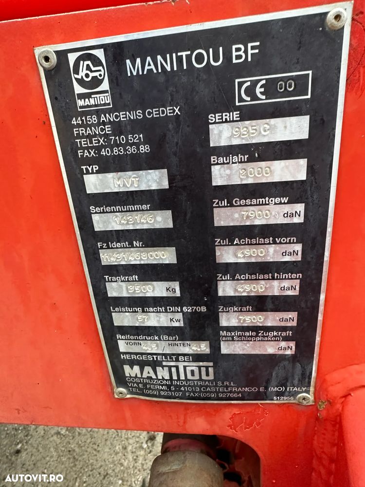 Manitou 935 C - 8
