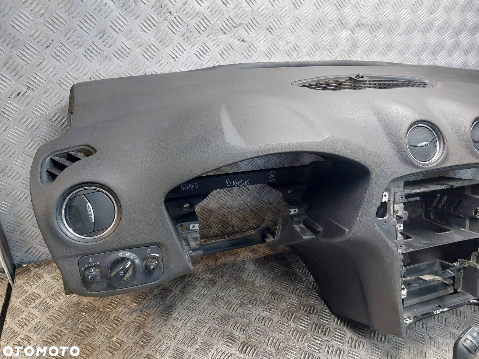 ZESTAW AIRBAG KOKPIT DESKA MODUŁ AIRBAG PASY MONDEO MK4 7S7T-14B056-AC - 2