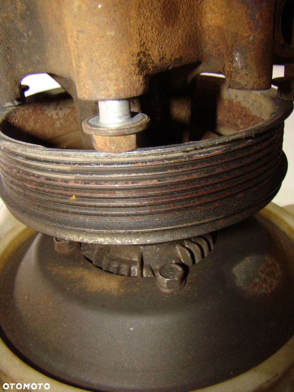 WISKO VISCO WIATRAK POMPA WODY KOMPLET MITSUBISHI CANTER 3.0 - 4