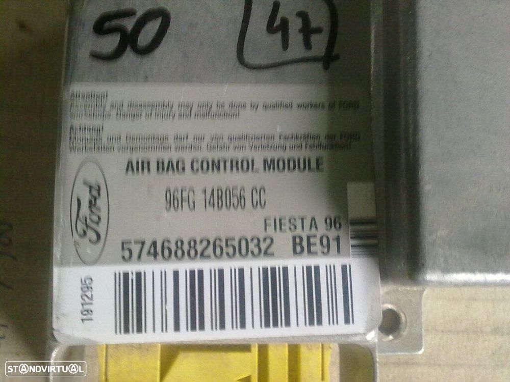 Modulo Airbag 96FG14B056CD FORD FIESTA - 1