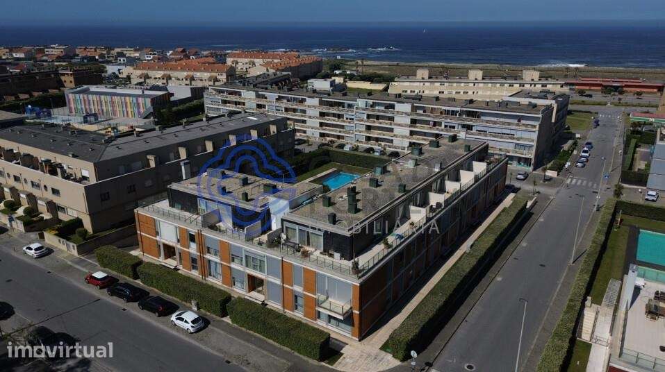 Apartamento T2 com Piscina a 2 Passos do Mar | Agudela, Lavra | 399.00 - Grande imagem: 2/26