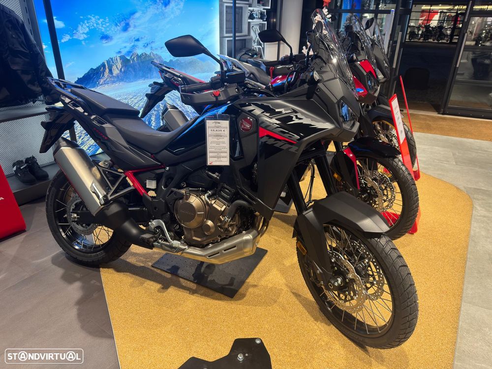 Honda Africa Twin CRF1100 Manual Preto - Ultima Unidade - 1