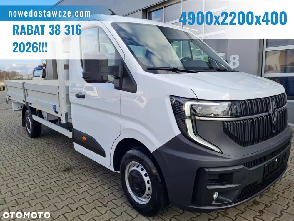 Renault Master Skrzynia otwarta 170KM 4900x2200x400mm - 1