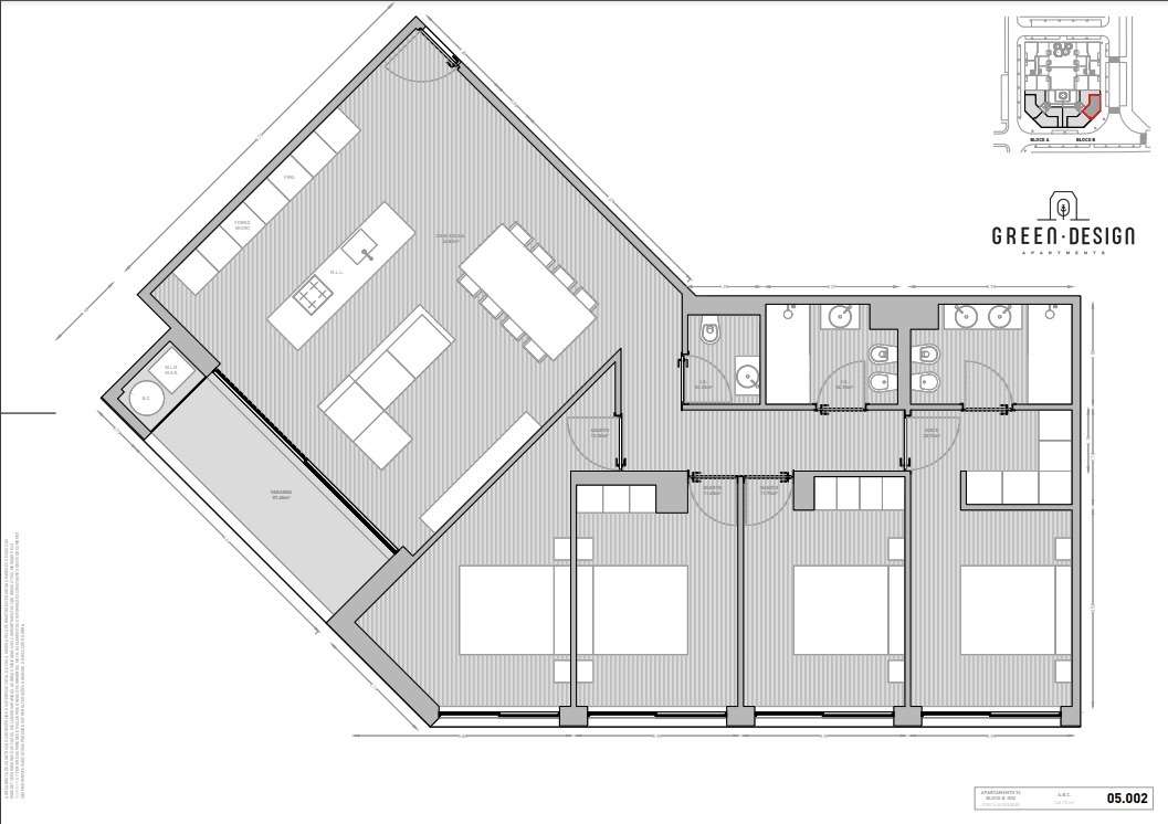 Green Design Apartments  T4 para Venda em Fânzeres, Gondomar - Grande imagem: 5/6