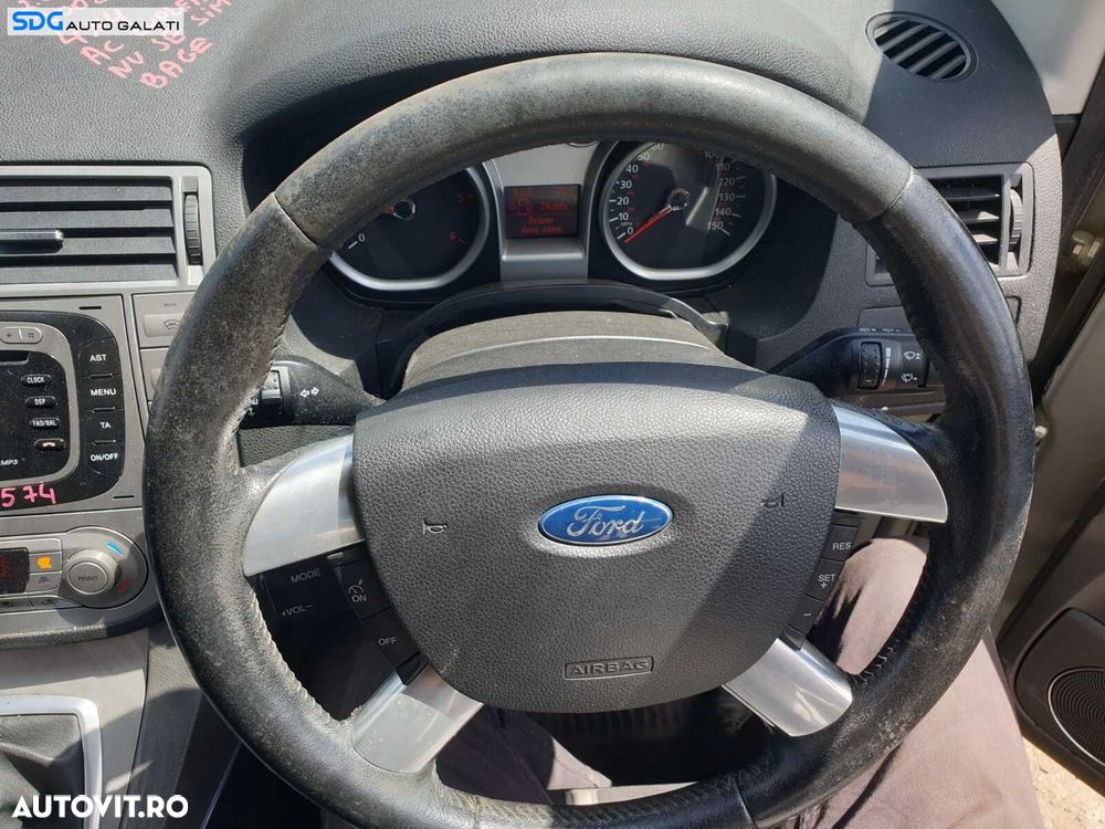 Volan Piele 4 Spite cu Comenzi Ford Kuga 1 2008 - 2013 [C7849] - 3