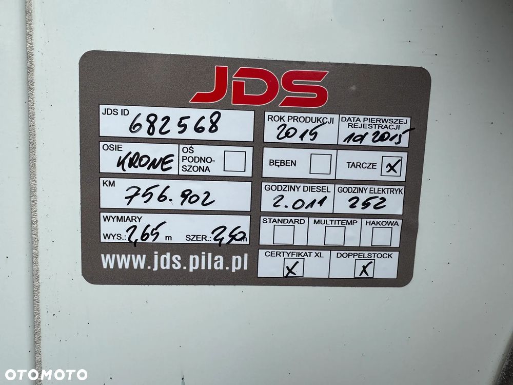 Krone Doppelstock ,Thermo King SLXe 400 tylko 2.000 h!! - 32