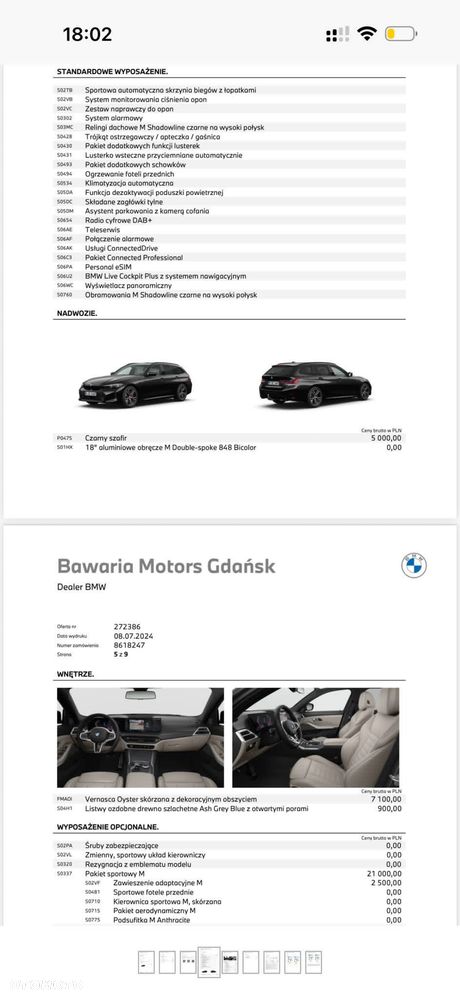 BMW Seria 3 330i xDrive M Sport - 12