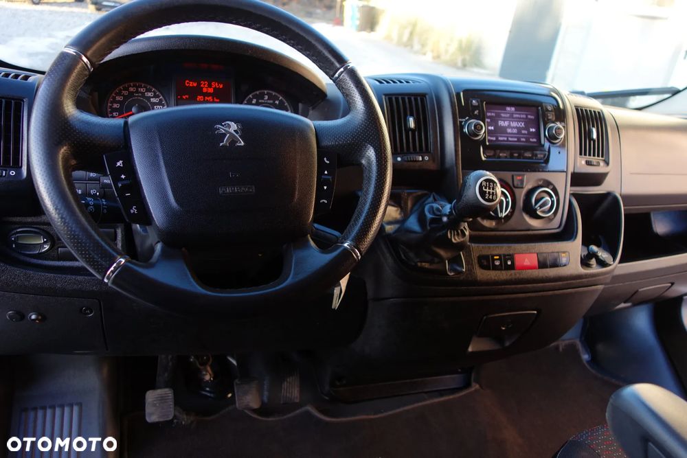 Peugeot Boxer 2.2 Bluehdi 140 KM L3H2 Klima Ledy  Kamera Webasto - 21