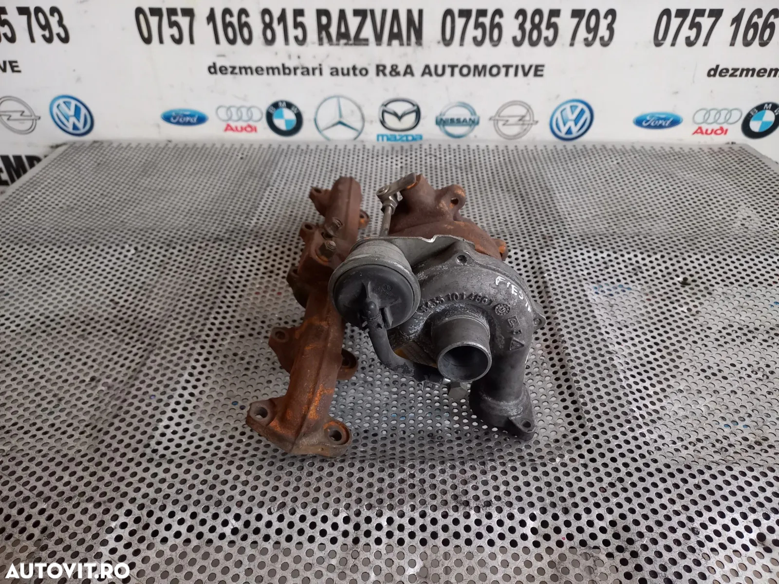 Turbo Turbina Citroen Peugeot Ford 1.4 Hdi Tdci Fiesta C1 C2 Fusion 206 307 An 2002,2003,2004,2005, - 4