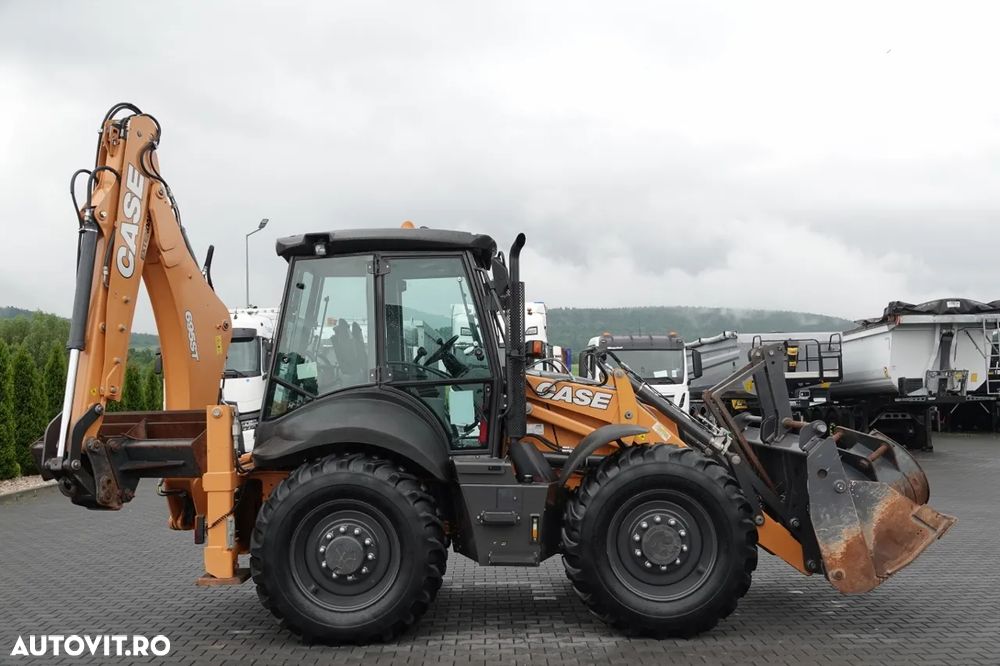 Case 965 ST / BULDOEXCAVATOR / 4X4x4 / PE ROȚI EGALE / AER CONDIȚIONAT / POWERSHIFT / Roți directoare 4WS / SET GALETE / 2020 / - 14