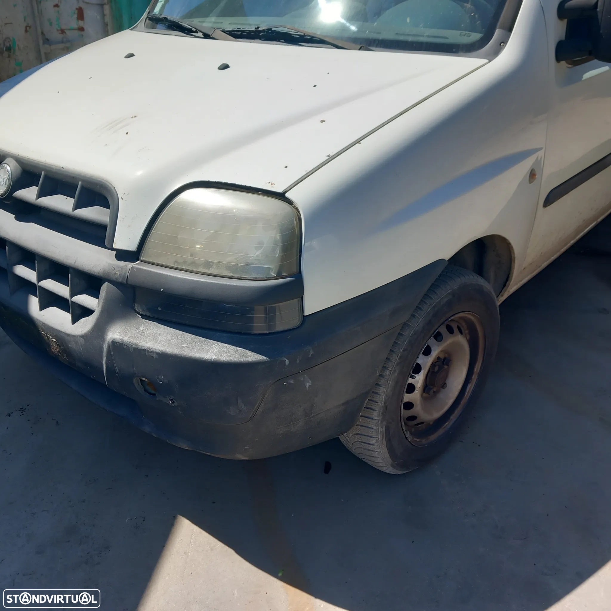 Frente completa fiat doblo ano 2002 - 3