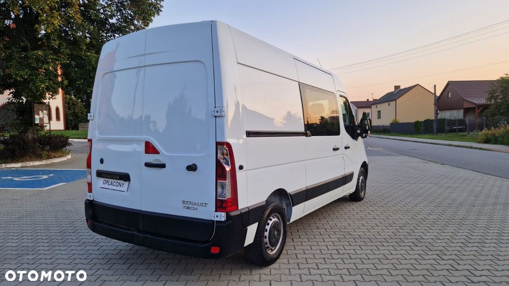 Renault MASTER L2H2 Klima Elektryka Tempomat Kamera Dubel Kabina Brygadówka 7os. Serwis - 4
