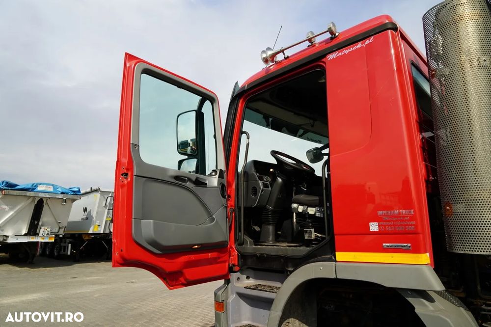 Mercedes-Benz ACTROS 4144 / 8x8 / BASCULATOR SPATE / MEILLER KIPPER / EURO 5 - 26