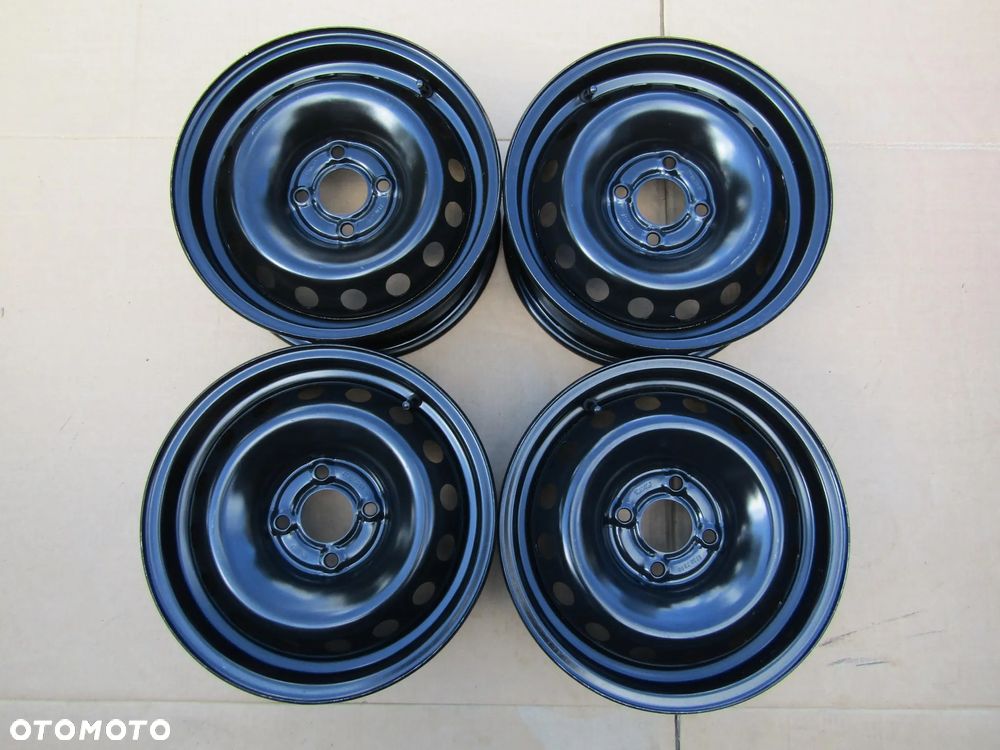 4x Felgi Stalowe 14 Renault Kangoo Thalia Clio II Campus Twingo I Nissan Micra K12 K13 5,5 j 4x100 ET36 / ORYGINALNE - 3