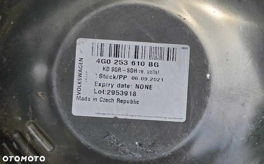 AUDI A6 C7 ALLROAD TŁUMIK KOŃCOWY PRAWY AKTYWNY SOUND BOOSTER 4G0253610BG - 4