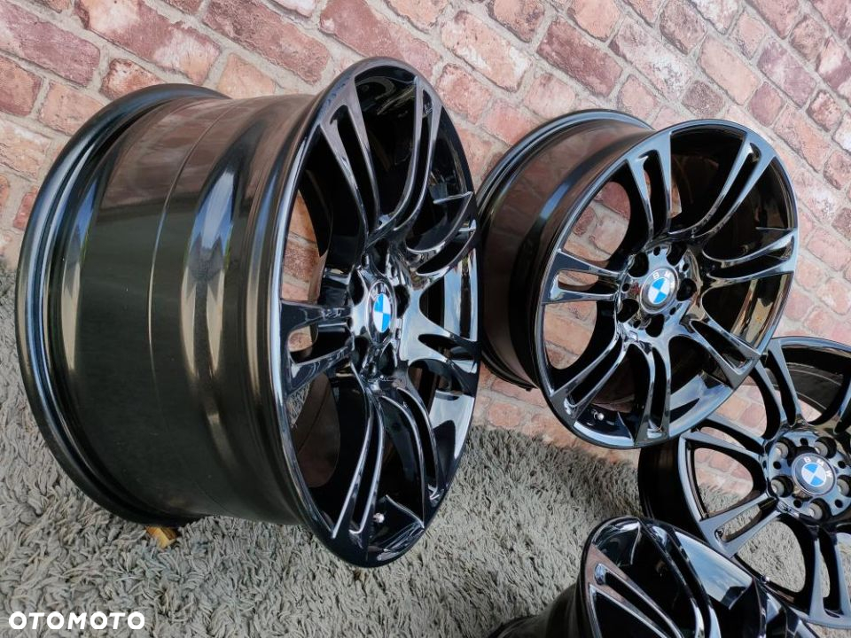 czarne felgi BMW 5x120 18 M pakiet F10 8j ET30 9 ET44 Styling 350 F10 F12 F06 5 GT E90 F01 E46 E60 260 270 - 27