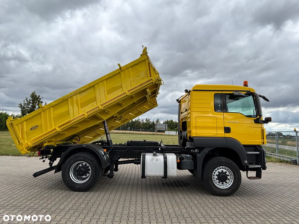 MAN TGS 18.440 4x4 HYDROBURTA MEILLER , hydrodrive , hydraulika do przyczepy, zimowe utrzymanie dróg, wyjście do czołownicy, czołownica - 8