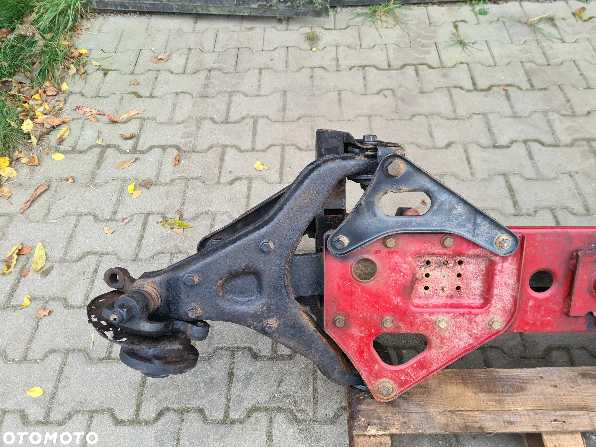 IVECO DAILY 3 99-06 sanki zawieszenie przód resor poprzeczny zwrotnice piasty amortyzatory wahacze - 18