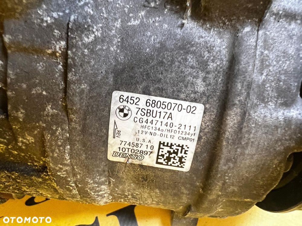 SPRĘŻARKA KOMPRESOR KLIMATYZACJI BMW X5 F15 X6 F16 N57 3 F30 5 F10 N20 N26 - 8