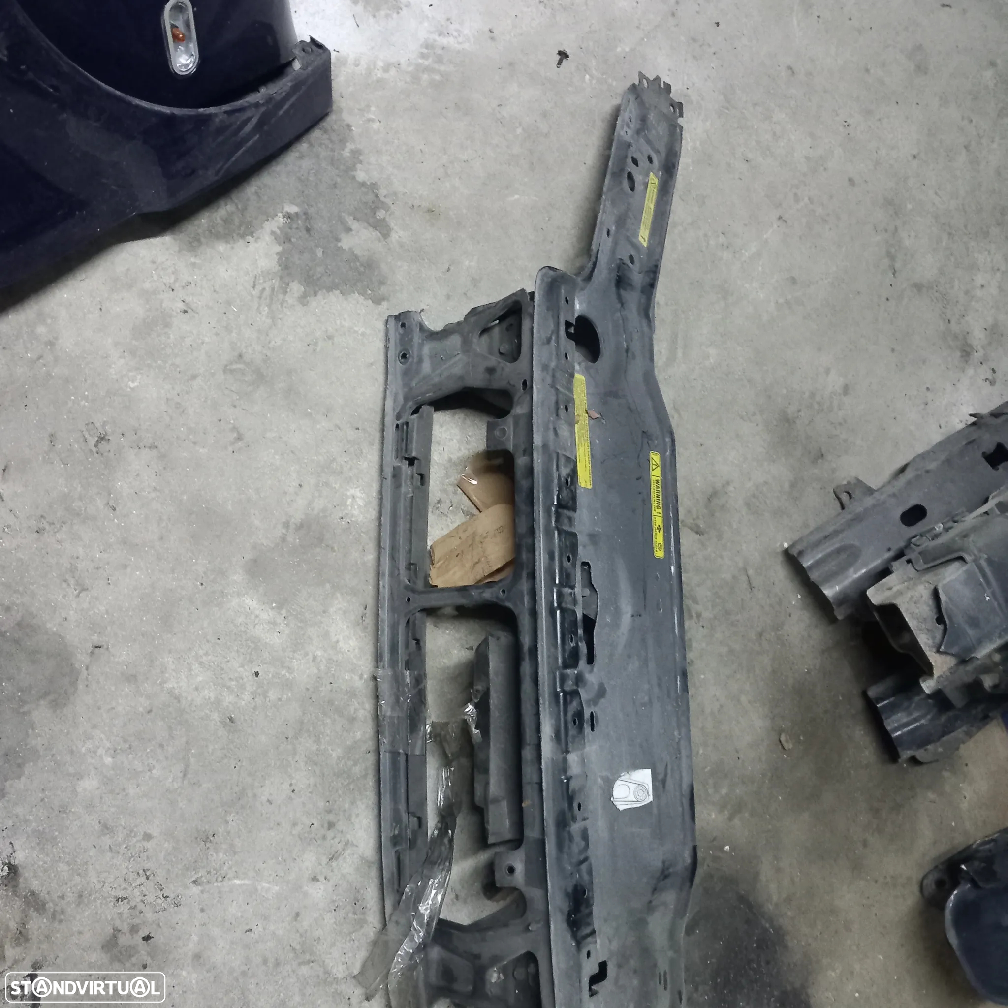 Frente em chapa volvo s80 ano 2000 - 2