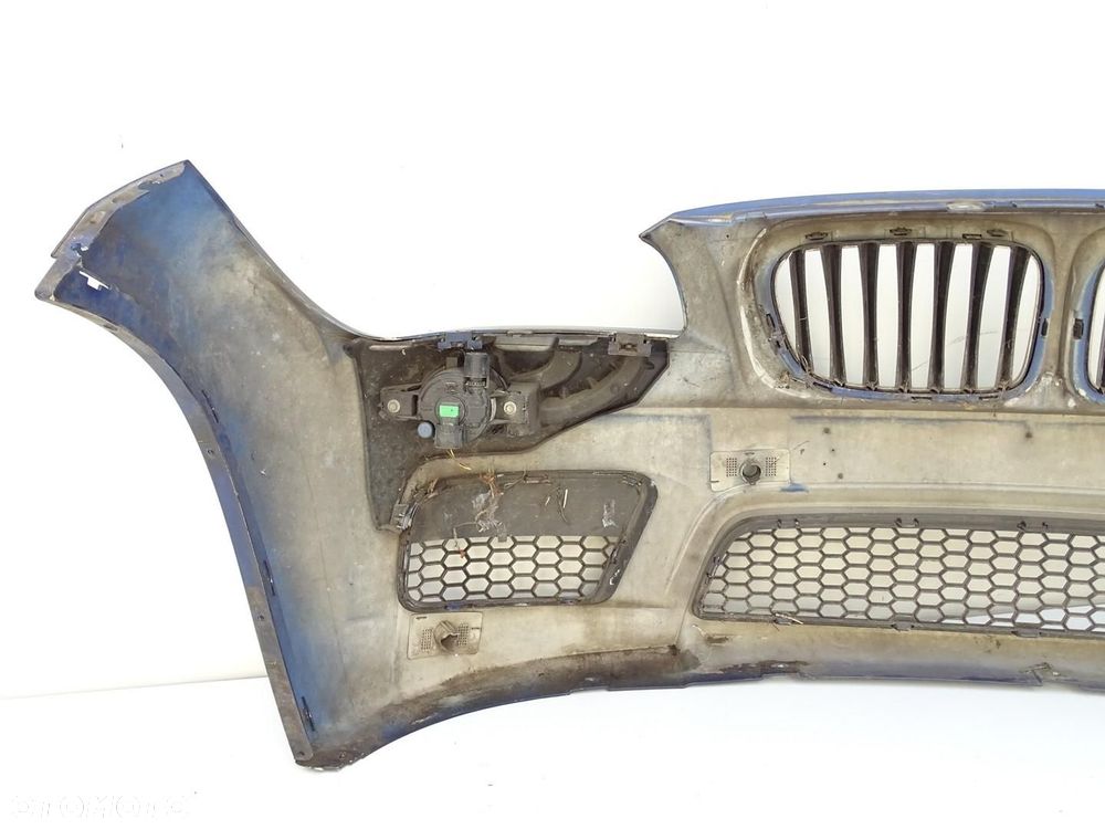 ZDERZAK PRZÓD ATRAPA 4x PDC LE MANS BLAU 381 BMW E84 X1 LCI LIFT M-PAKIET - 14