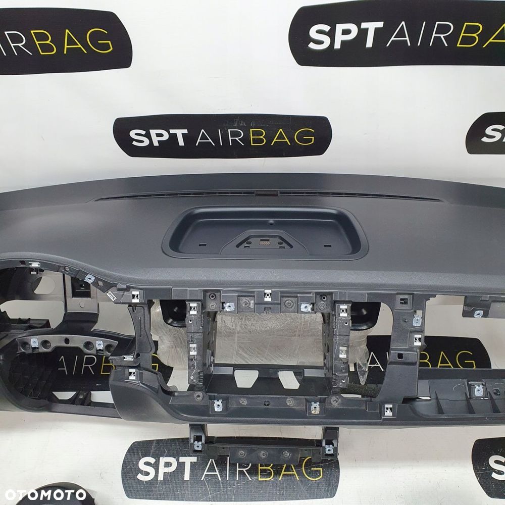 NEW BEETLE DESKA ROZDZIELCZA GUMA KONSOLA KOKPIT PULPIT PODUSZKI AIRBAG AIR BAG PASY KIT SET - 3