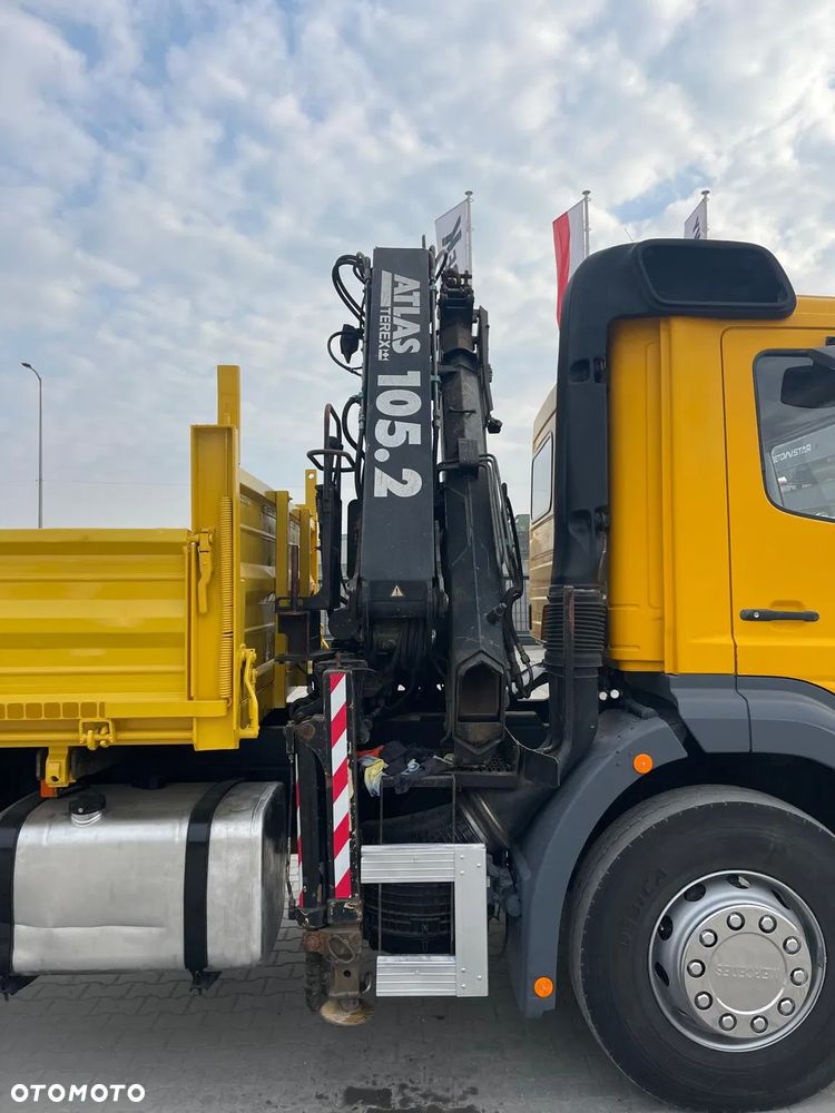 Mercedes-Benz ATEGO 1823 | 3-stronny Kiper + HDS Atlas 105.2 / Do Negocjacji - 6