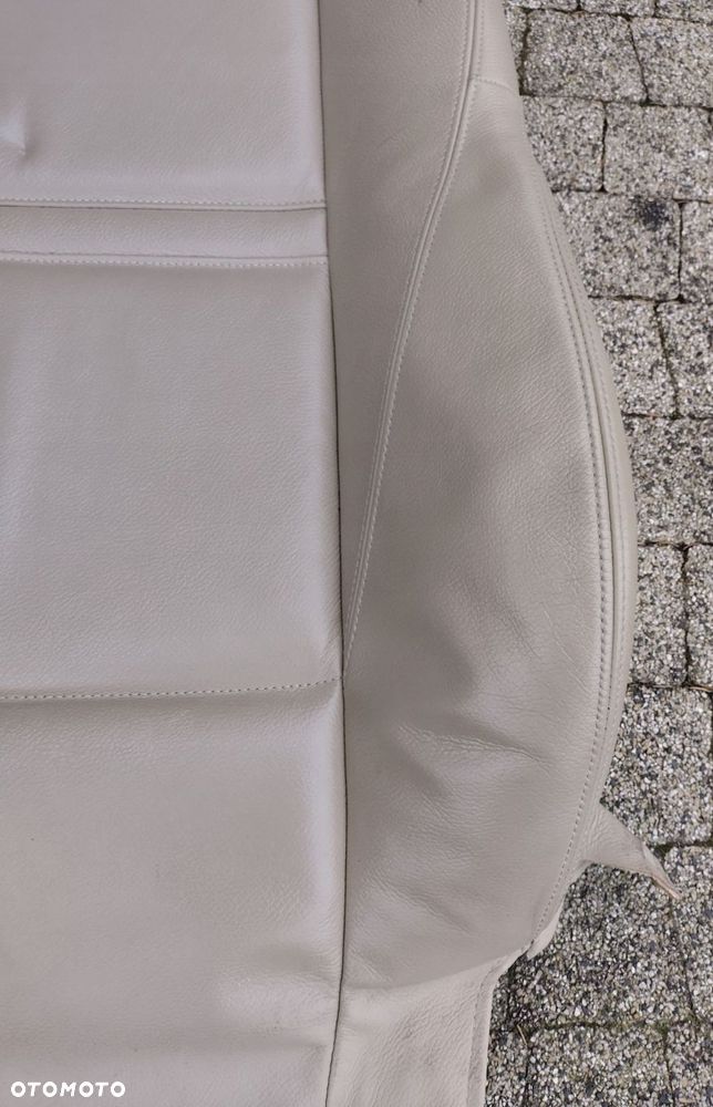 bmw x5 e70 06-13 oparcie fotela lewy przód jasna skóra - 3