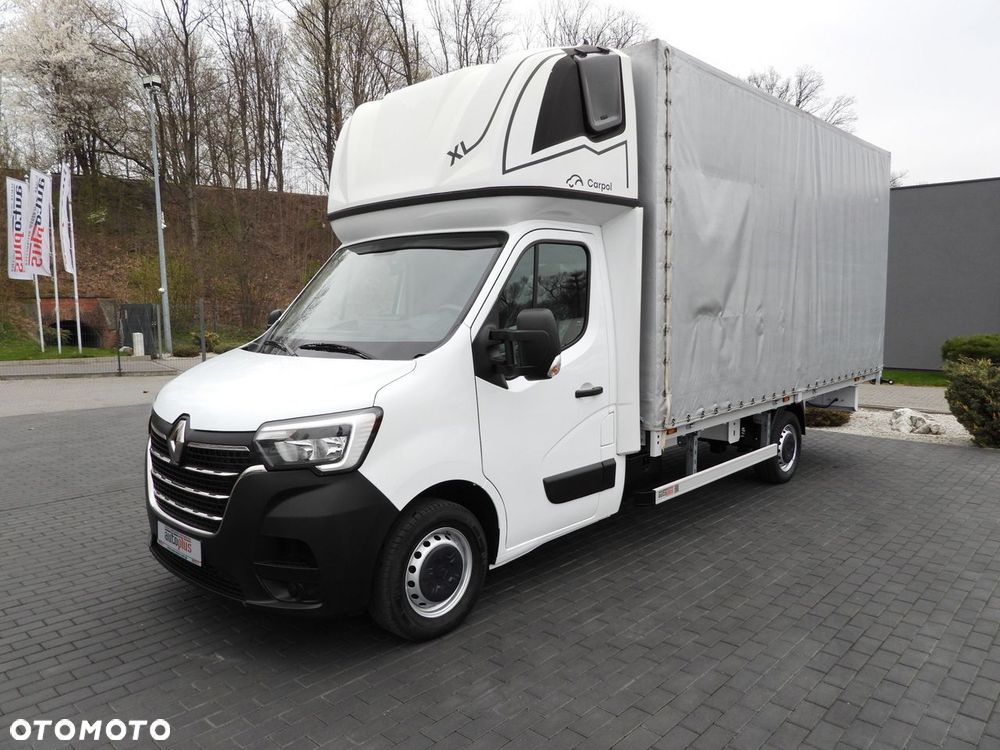 Renault MASTER  PLANDEKA 10 PALET WEBASTO TEMPOMAT LEDY PNEUMATYKA KLIMATYZACJA  165KM - 7
