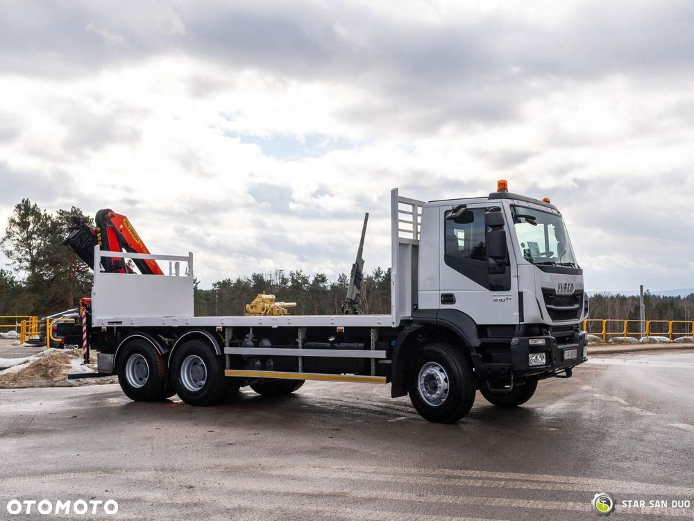 Iveco TRAKKER 410 6x4 Palfinger PK 18002 EH HDS Żuraw Rotator - 10