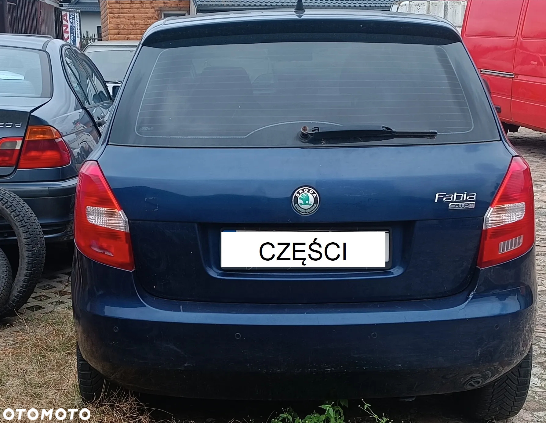 SKODA FABIA II części Drzwi Klapa Błotnik Maska Skrzynia Zawieszenie Szyby - 3