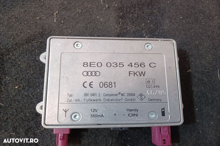 Amplificator antena radio 8E0035456C 8E0035456C Audi A6 4F/C6 [2004 - - 3