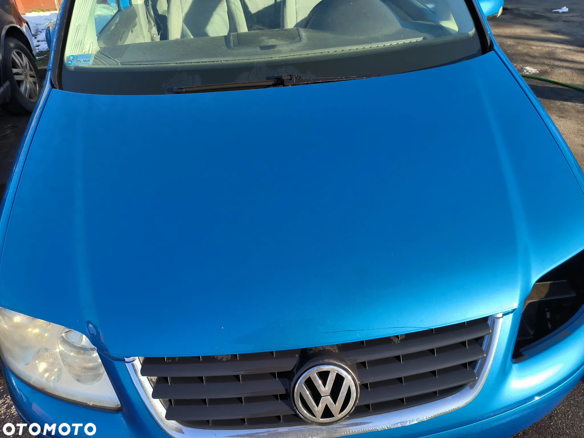 Maska pokrywa silnika Volkswagen Touran I LA5X 2.0 TDi - 2
