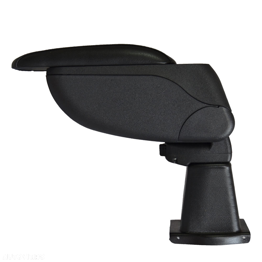 Cotiera BestAutoVest pentru Dacia Duster 1 2010- / Duster 2013- , rabatabila cu capac culisabil imbracat in piele eco, model ArmCik - 2