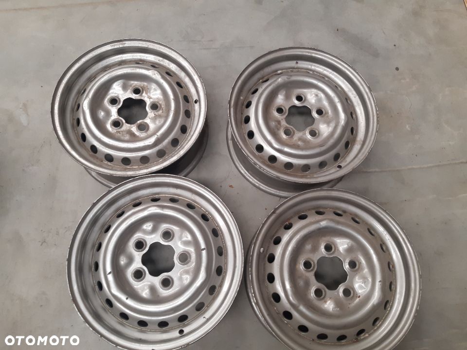 ORYGINALNE FELGI STALOWE VW T3 14 5,5Jx14 ET 39 - 1
