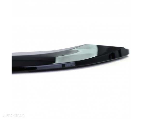 Prelungire Lip Bara Fata M BMW Seria 4 G22 G23 Coupe Cabrio, Negru Luc - 4