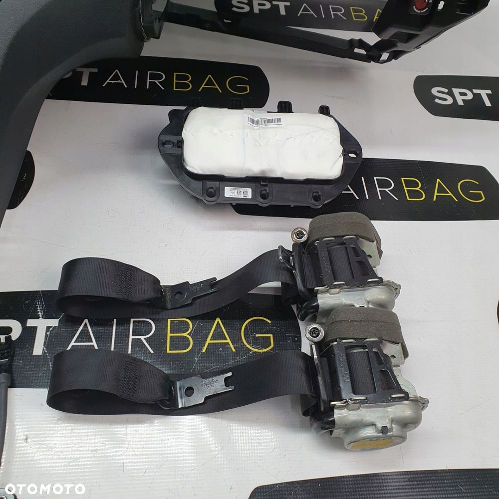 PEUGEOT 3008 CARBON DESKA ROZDZIELCZA KONSOLA KOKPIT PULPIT PODUSZKI AIRBAG AIR BAG PASY KIT SET - 10
