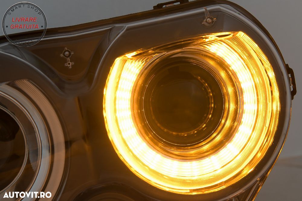 Faruri LED Dodge Challenger (2015-2024) Negru- livrare gratuita - 10