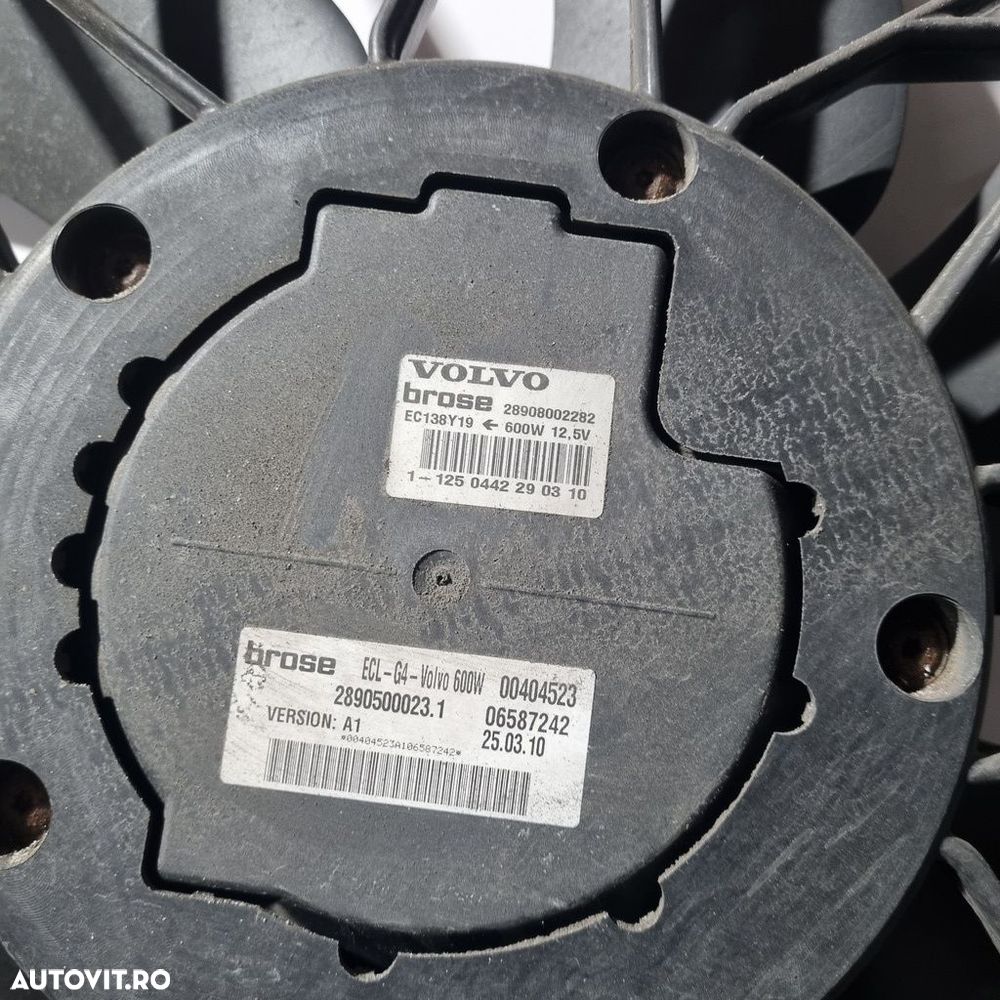 Electroventilator Volvo XC90 Facelift 2.4 Diesel 2007 - 2014 185CP Manuala 6 Trepte ... - 3