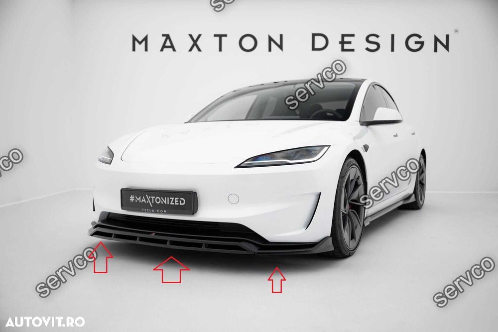 Prelungire bara fata Tesla Model 3 Performance Mk1 2023- v6 - Maxton - 3