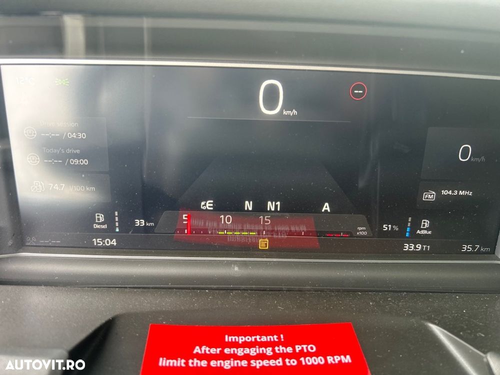 Volvo FH500, Retarder,18mc,Hardox, prelata electrica,  Factura externa - 23