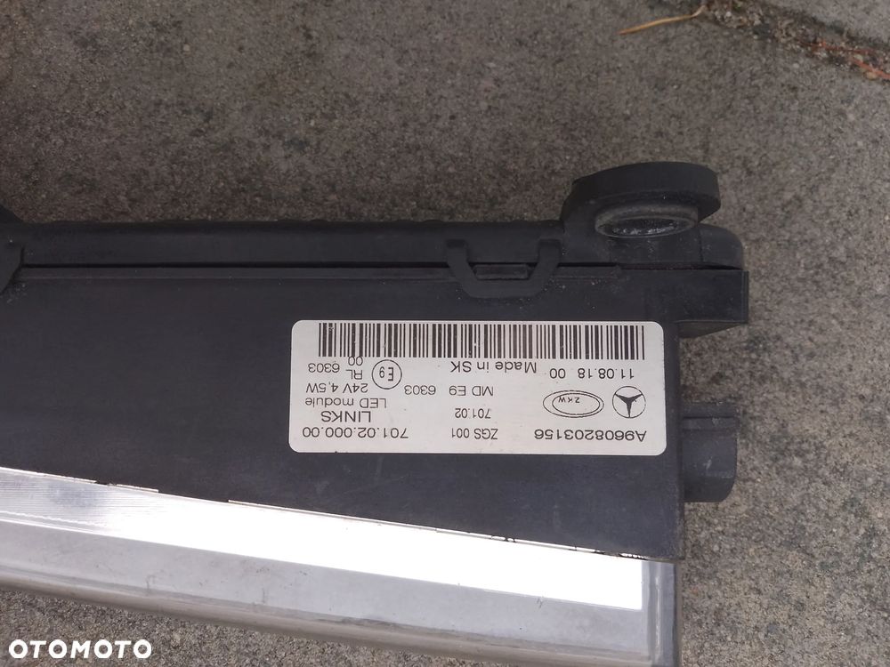 MERCEDES ACTROS MP4 HALOGEN LED LEWY A9608203156 - 5