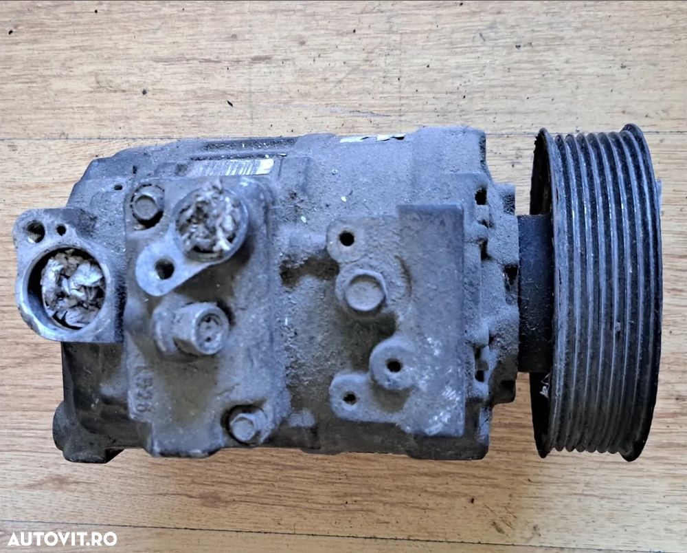 Compresor clima ac aer conditionat Audi A6 A8 3.0d Vw Phaeton 4.2i 2004-2005-2006 cod: 4E0260805F , 7SEU16C ( 7 pk ) - 2