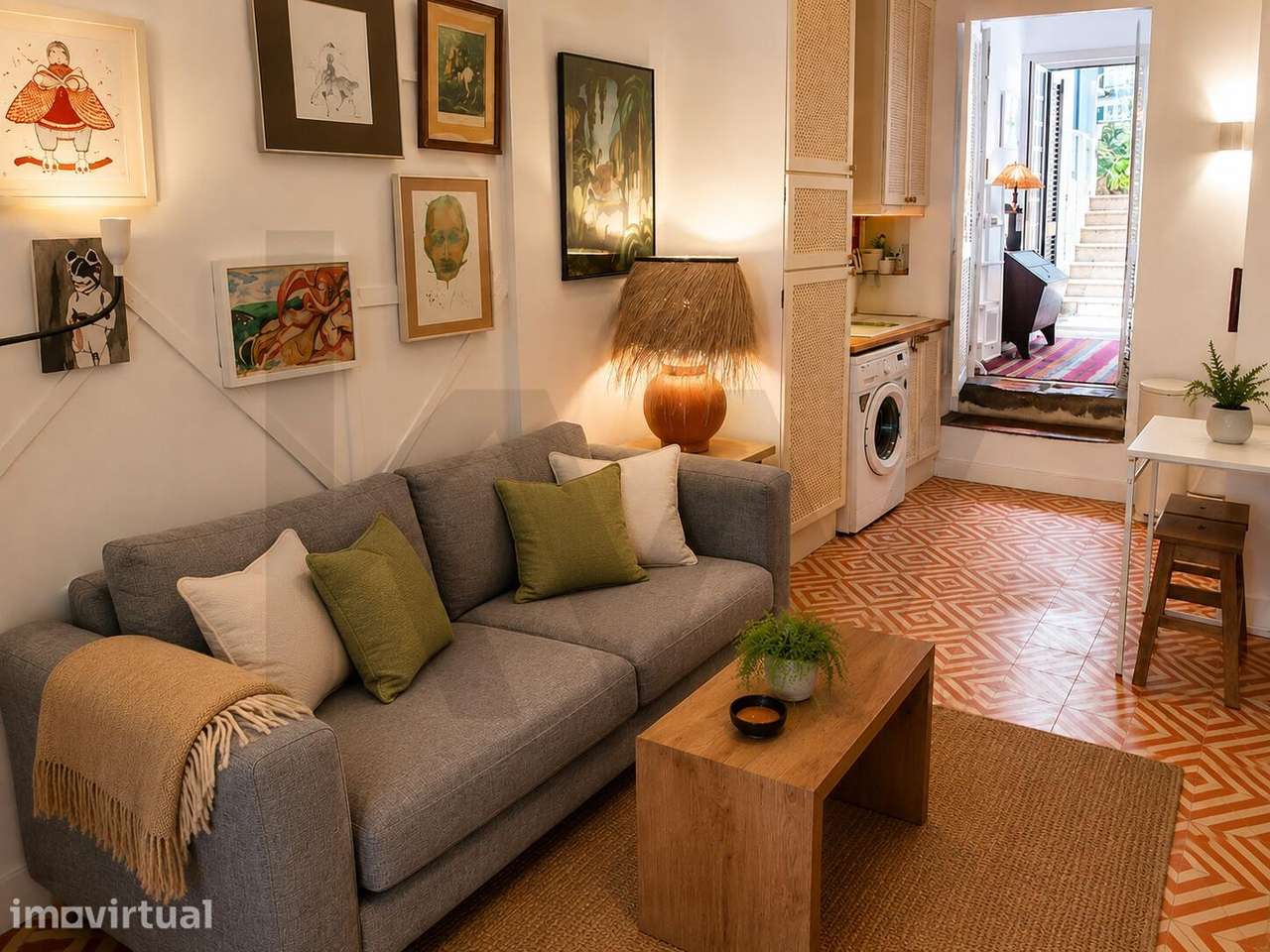 Apartamento T1 + T0 independente com Logradouro Privativo | Belém, Lis - Grande imagem: 4/33