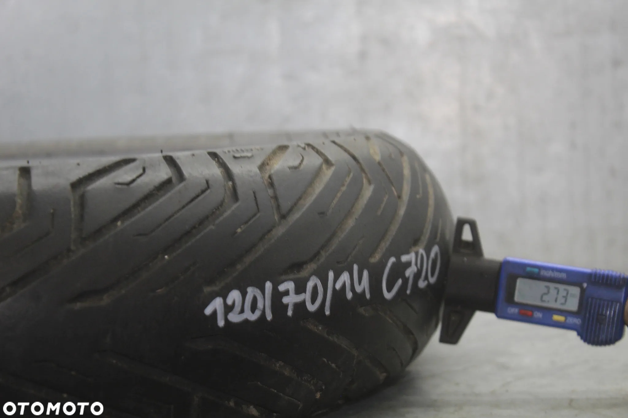 Opona motocyklowa Michelin City Grip 120/70 R14 C720 - 3