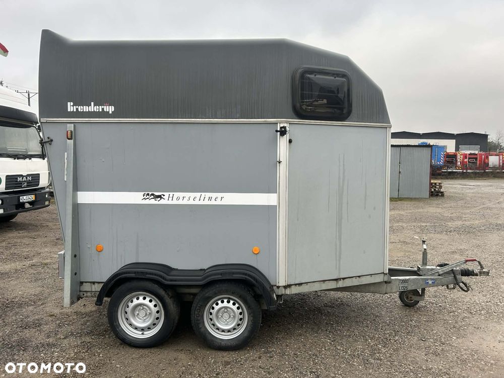 Brenderup 2000 kg do transportu koni 2 konna - 2