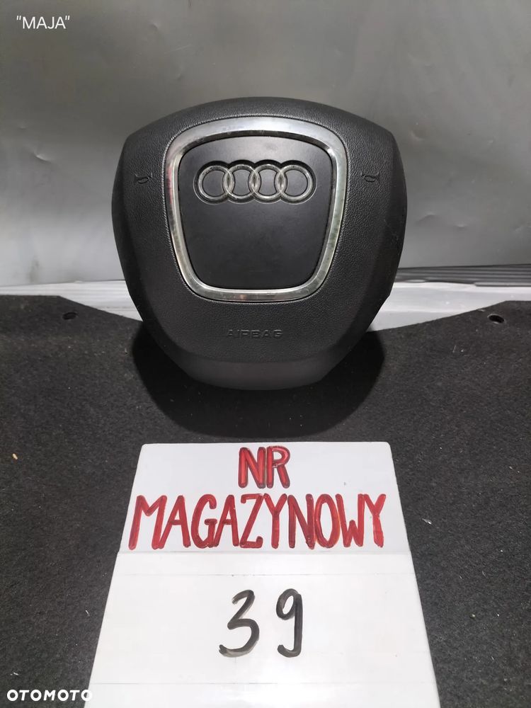 AUDI A4 8K PRZED LIFTEM PODUSZKA 4 RAM AIRBAG KIEROWCY ORYGINAŁ DEMONTAŻ - 1