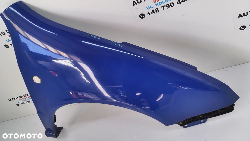 Skoda Fabia I Błotnik Prawy Przód 4590 - 2