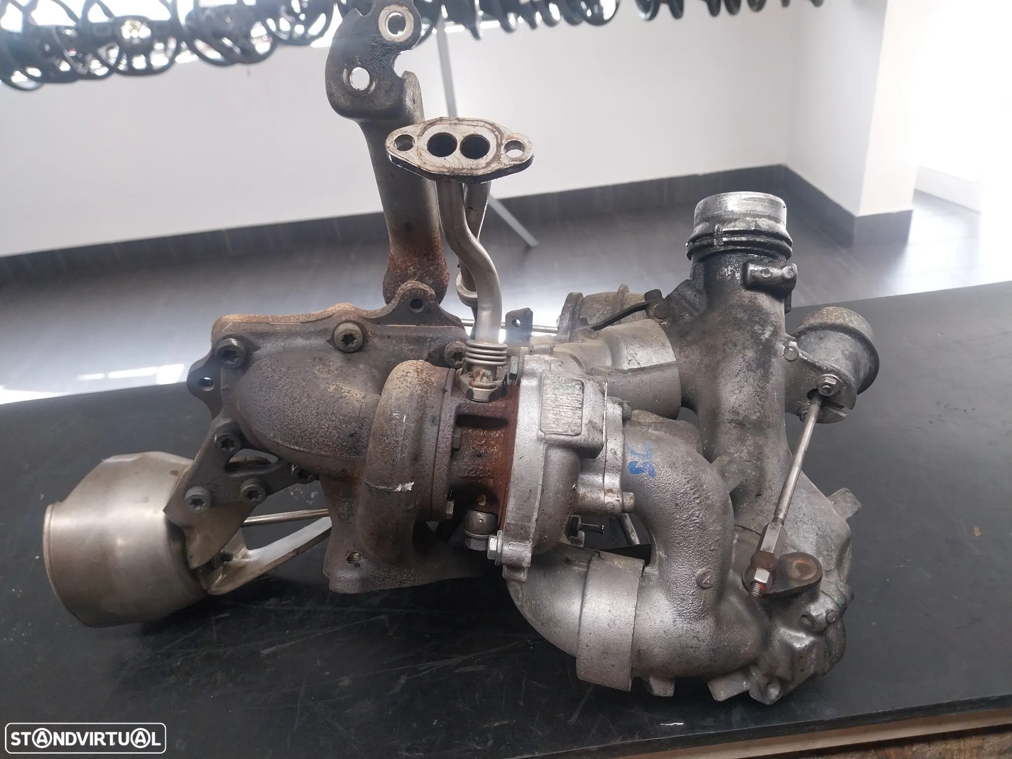 Turbo Mercedes-Benz W212 motor ref: 651 924 ano 2011 - 6