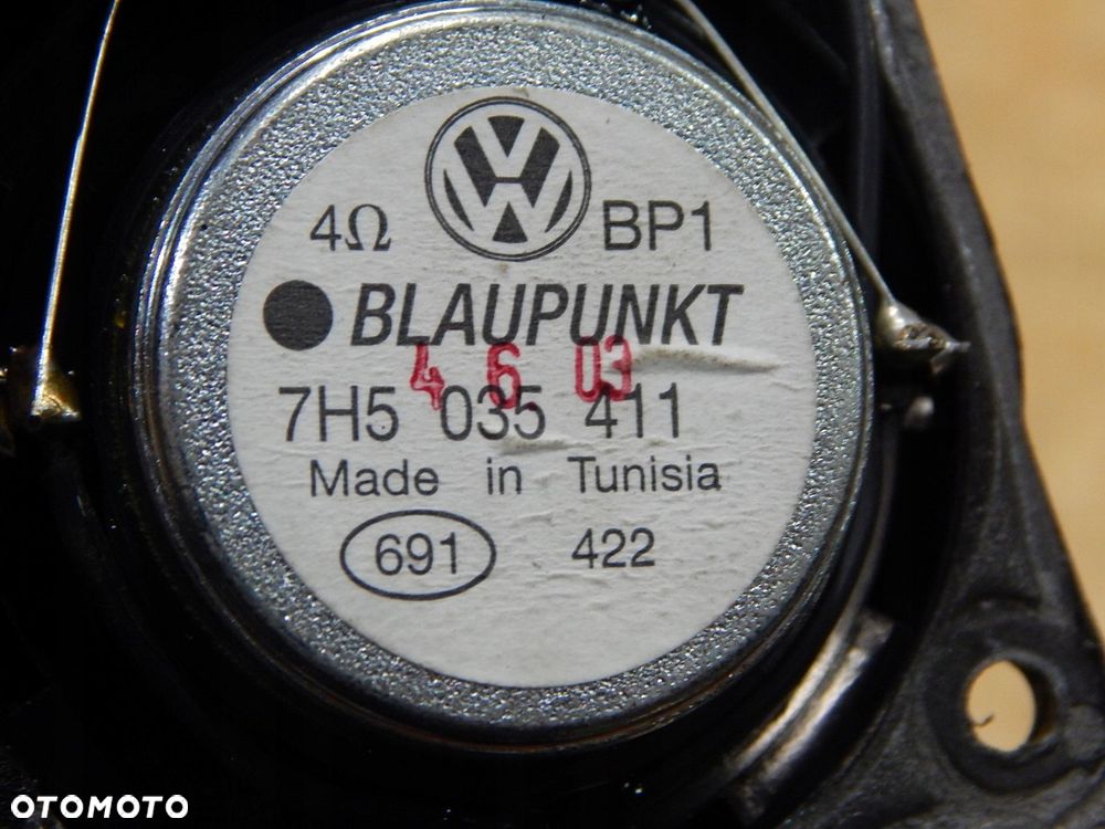 vw t5 multivan głośnik konsoli deski prawy lewy 7h5035411 komplet - 2